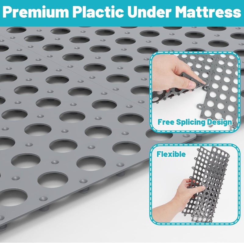 Chiligent Store Mattress Underlay, 83" x 59" Plastic Under Mattress Ventilation for Improving Air Flow and Keeping Dry, Mattress Underlay Pads for RV, Camper, Boat - Image 4